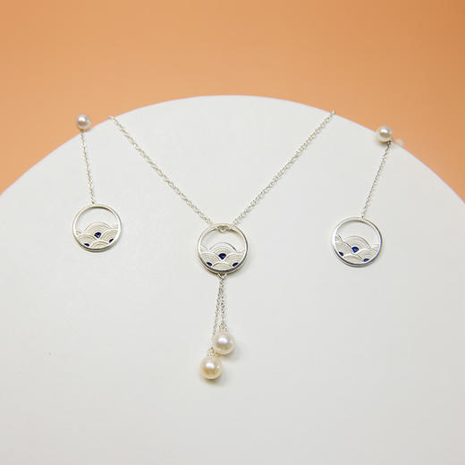 花丝镶嵌龙袍水纹系列饰品｜花丝镶嵌瓶安系列饰品｜花丝镶嵌玉璧系列饰品 商品图4