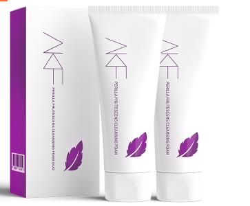 【中文标】韩国AKF紫苏氨基酸洗面奶120g*2套装 商品图0