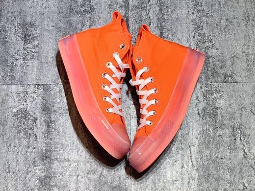 【新品】7楼CONVERSE匡威Chuck Taylor All Star 透明果冻橘色 168567C 吊牌价539 商品图2