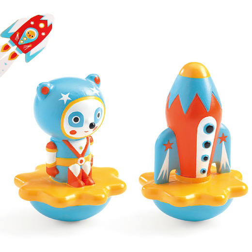 djeco儿童宝宝太空卡通音乐盒玩具旋转跳舞八音盒男女孩生日礼物 ¥229.00 商品图1