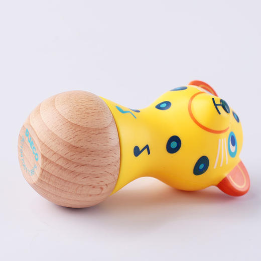 djeco木质沙锤摇铃沙铃新生儿逗乐情绪安抚婴儿玩具宝宝沙球乐器 商品图2