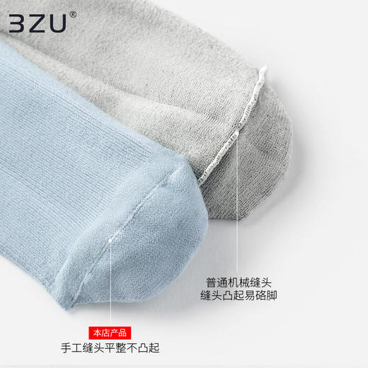 5双装袜子女船袜夏天薄款透气吸汗低帮防滑不掉跟夏季浅口薄短袜 商品图4