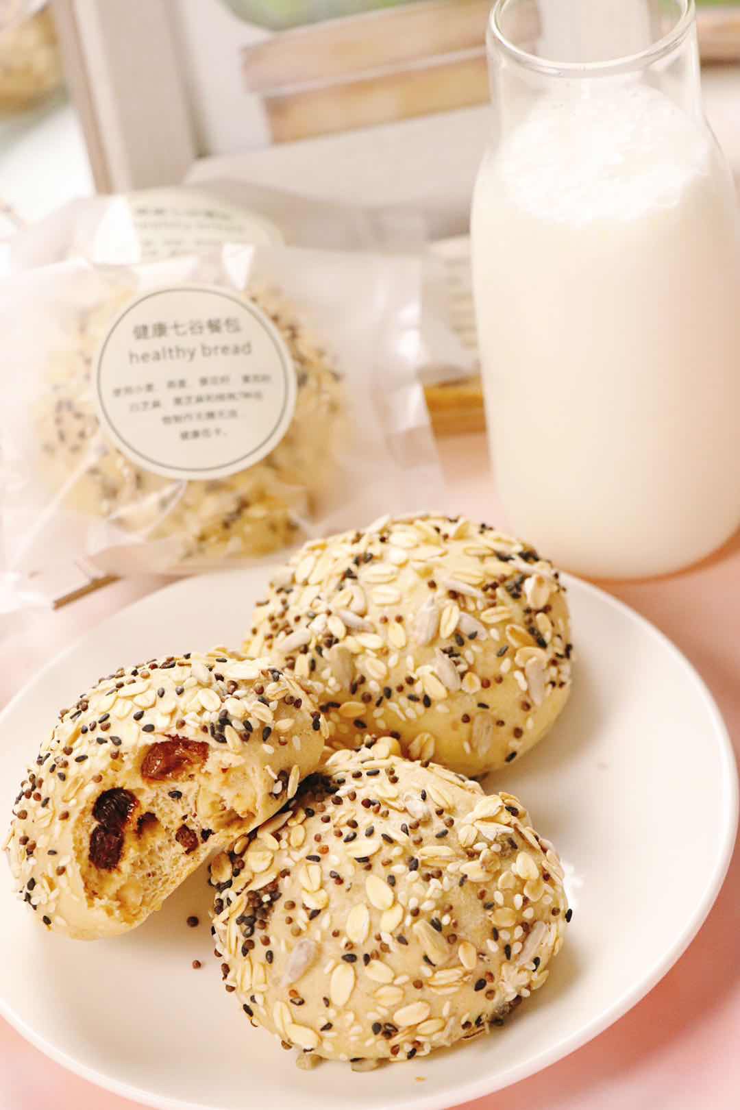 全麦小餐包（一袋五个）