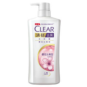 清扬去屑洗发露樱花沁爽型MIT650g