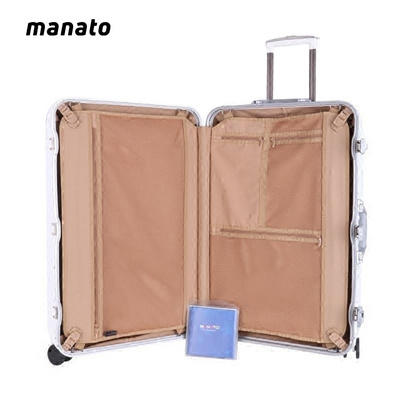 【限量秒杀 每日10点福利】行李箱女铝框大容量24寸超静音密码箱男20寸拉杆箱子硬箱包A-G90 商品图4