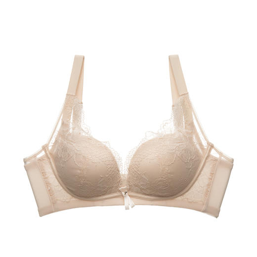 雅黛丽内衣女文胸舒适无钢圈上托性感蕾丝边聚拢胸罩DYW0684 商品图1