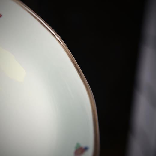 【茶洗】【复古宫廷】八角碗_金牡丹 商品图5