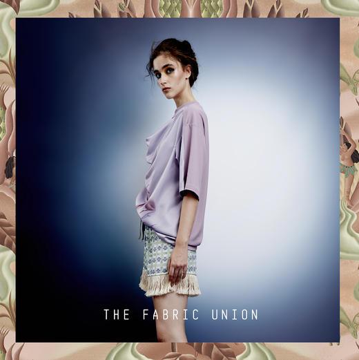 THE FABRIC UNION「高贵的野蛮人」系列服装 垂坠领短袖T恤 现货 商品图4