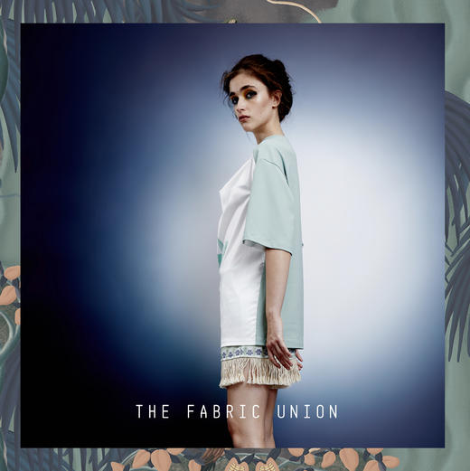 THE FABRIC UNION「高贵的野蛮人」系列服装 垂坠领短袖T恤 现货 商品图5