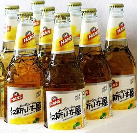 汉斯小木屋菠萝啤味碳酸饮料508毫升/瓶9瓶/件
