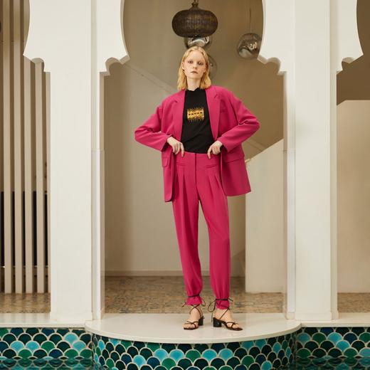 褶裥西装裤 商品图0