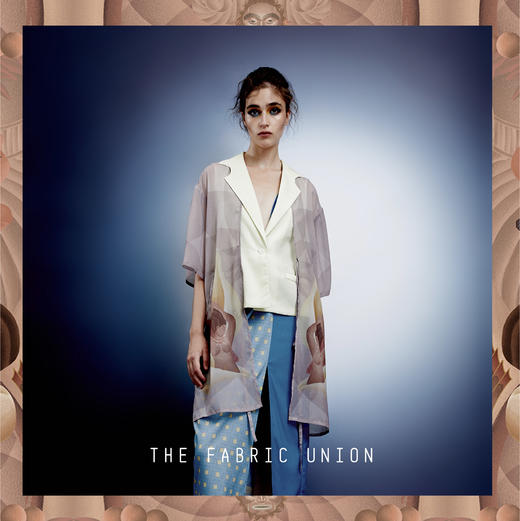 THE FABRIC UNION「高贵的野蛮人」系列服装 薄纱休闲中袖外套 现货 商品图1