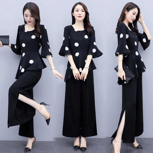 WZNH-YKSL6020欧洲站时装气质时尚小个子职业洋气减龄套装 商品图1