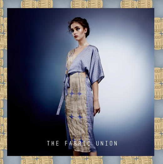 THE FABRIC UNION「高贵的野蛮人」系列服装 绑带休闲中袖连⾐裙 现货 商品图1
