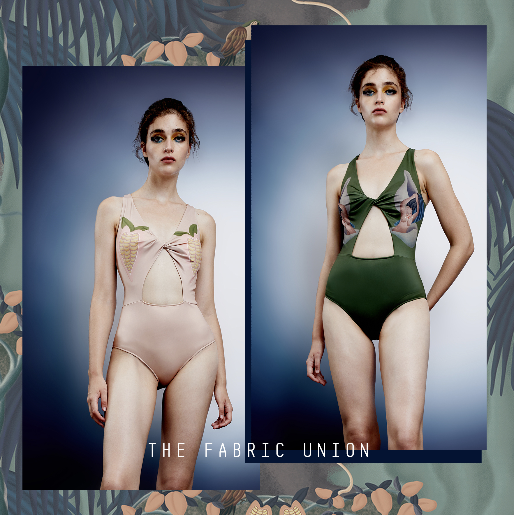 THE FABRIC UNION「高贵的野蛮人」系列服装 度假连体泳衣(百搭紧身连体衣) 现货