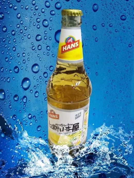 汉斯小木屋菠萝啤味碳酸饮料508毫升/瓶9瓶/件 商品图1