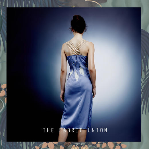 THE FABRIC UNION「高贵的野蛮人」系列服装 休闲度假吊带连⾐裙 现货 商品图1
