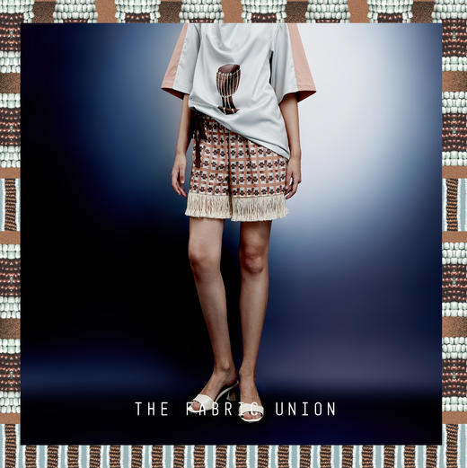 THE FABRIC UNION「高贵的野蛮人」系列服装 休闲度假流苏短裤 现货 商品图1