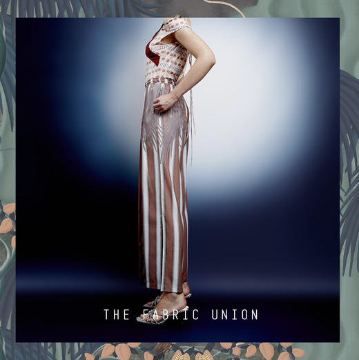 THE FABRIC UNION「高贵的野蛮人」系列服装 休闲度假侧开衩长裤 现货 商品图1