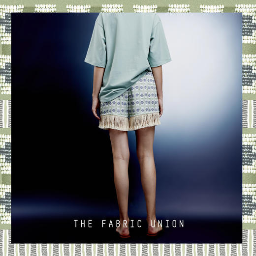 THE FABRIC UNION「高贵的野蛮人」系列服装 休闲度假流苏短裤 现货 商品图3