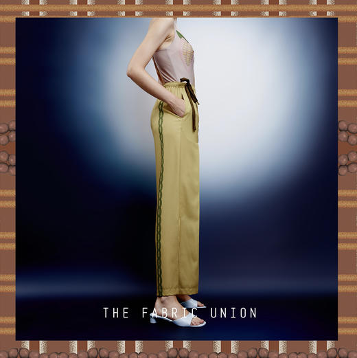 THE FABRIC UNION「高贵的野蛮人」系列服装 休闲度假侧开衩长裤 现货 商品图3