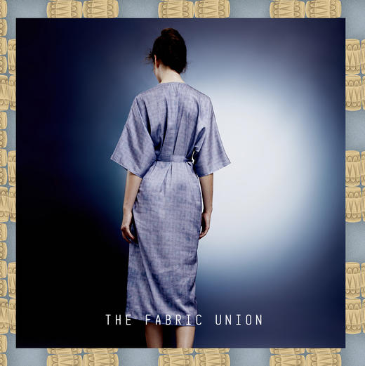 THE FABRIC UNION「高贵的野蛮人」系列服装 绑带休闲中袖连⾐裙 现货 商品图3