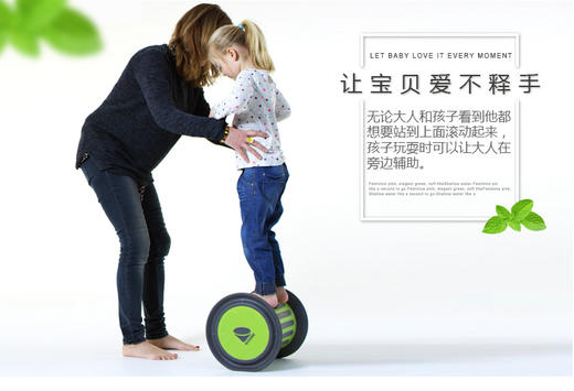 丹麦原装进口GONGE幼儿园玩具早教感统器材平衡训练鼓形滚筒 商品图3