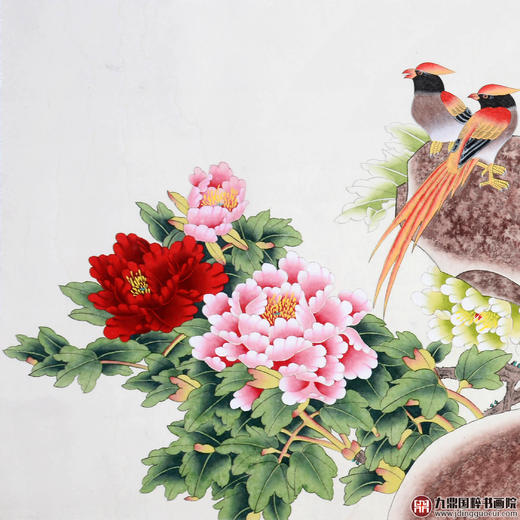 李兆生《吉祥富贵》68*178cm 花鸟横幅作品 茶室/卧室挂画 商品图2