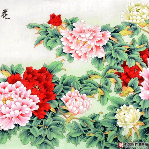 李兆生《花开富贵》68*178cm 花鸟横幅作品 茶室/卧室挂画 商品图3