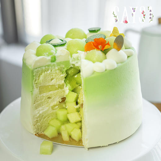 【预定】玲珑茉莉蜜瓜戚风 Jasmine tea Melon Chiffon Cake 商品图4