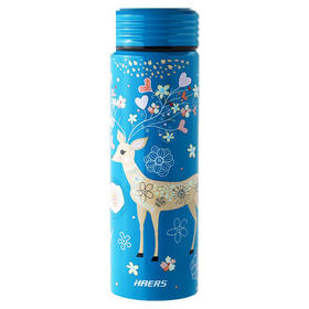 哈尔斯 多彩不锈钢保温杯  400ml
