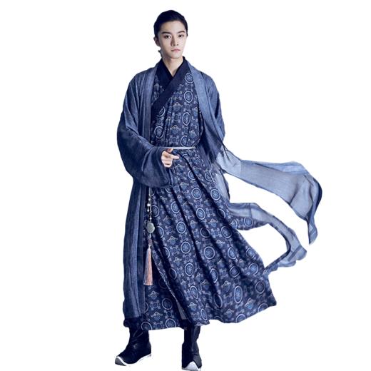 一人之下 华裳九州半亭风汉服 溯源奇门无羁 王也宋制交领衫 腾讯动漫官方 商品图6