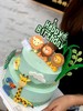 小狮子狮子座长颈鹿翻糖摆件动物奶油生日蛋糕 商品缩略图1
