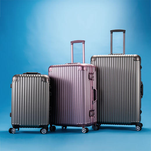 【限量秒杀 每日10点福利】Life VC 高端合金框飞机轮旅行箱A9178K 商品图0