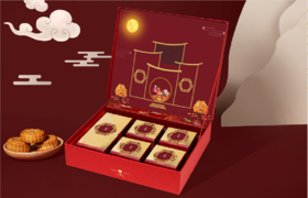 亲情和月 蛋黄白莲蓉  陈皮豆沙 蛋黄栗子 金沙奶黄