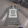 女横条卫衣3943 商品缩略图0