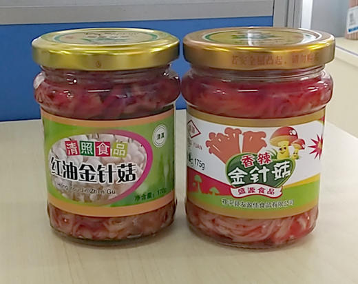 清照红油金针菇/盛源香辣金针菇175g 商品图0