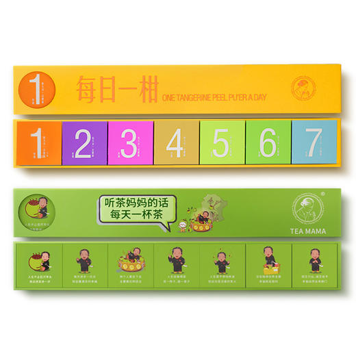 【新品预售】澜沧古茶茶妈妈小青柑7颗听妈妈的话70g新会柑普 商品图1