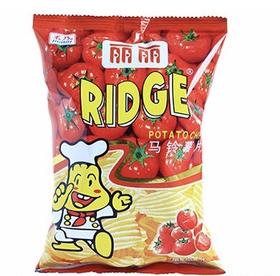 丽丽薯片番茄味30g