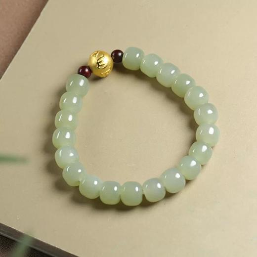 印象眸 和田玉diy男女款手串