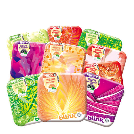 【让口腔来一次冲浪】Blink冰力克薄荷糖15g/盒 德国进口 含片 接吻糖 升级版 清新口气 润喉糖 口味：百香芒果 水蜜桃 柠檬 西柚 商品图3