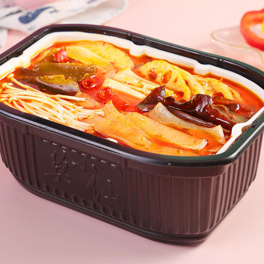 莫小仙自嗨锅340g/盒 口味:麻辣火锅 老坛酸汤 网红自热小火锅 商品图2