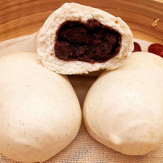 【宫门口香妃玫瑰豆沙包】6个/袋/约660g 商品图0