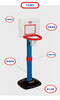 美国进口小泰克儿童易得分篮球架玩具男宝宝套装室内可升降投篮框 商品缩略图3