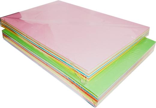 A4彩色纸10色混一包80g250张 180g100张 商品图0