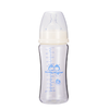 蜜儿港宽口径晶钻玻璃弧形奶瓶250ML\MA040#（彩虹版） 商品缩略图1