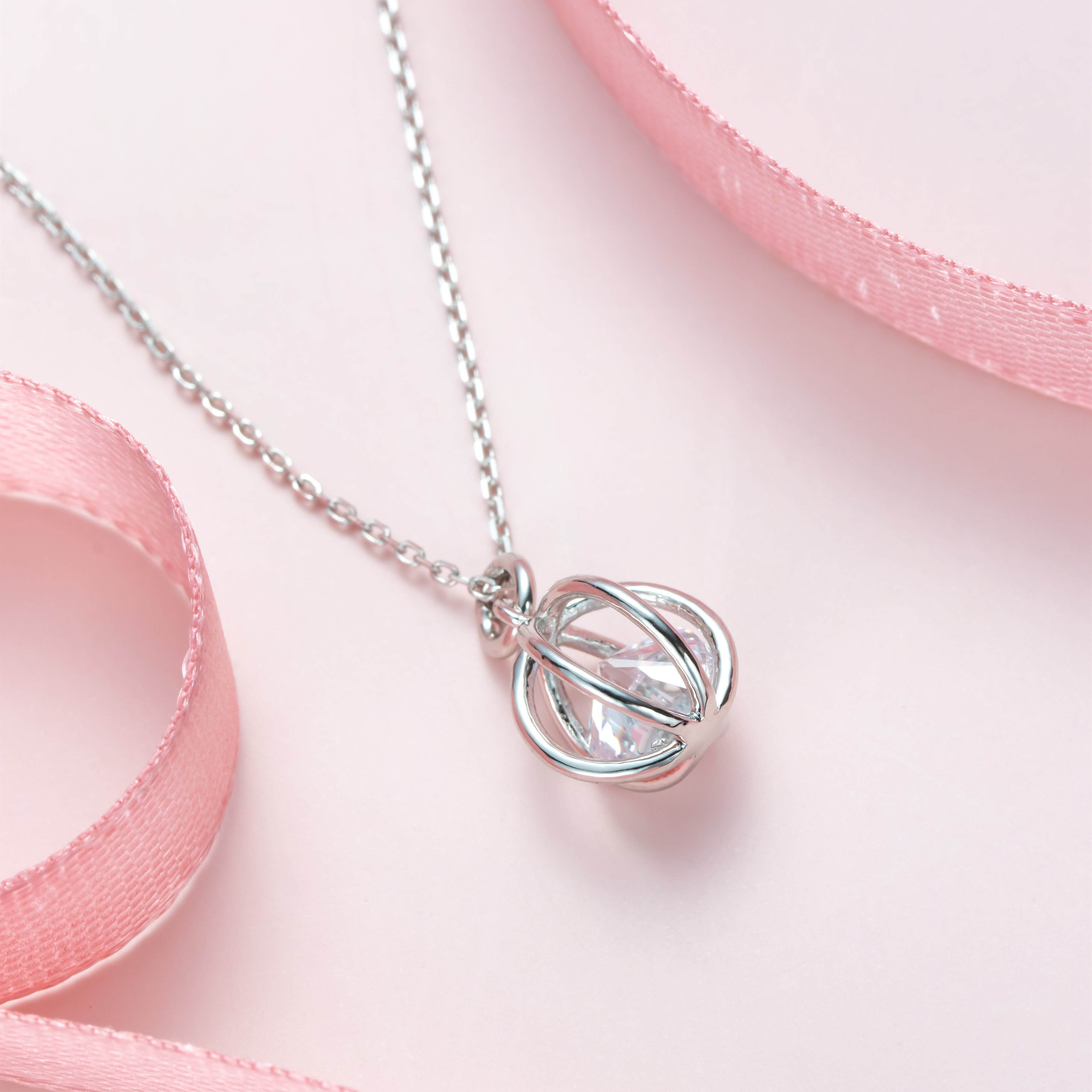 【宏艺珠宝】圆满人生·银项链