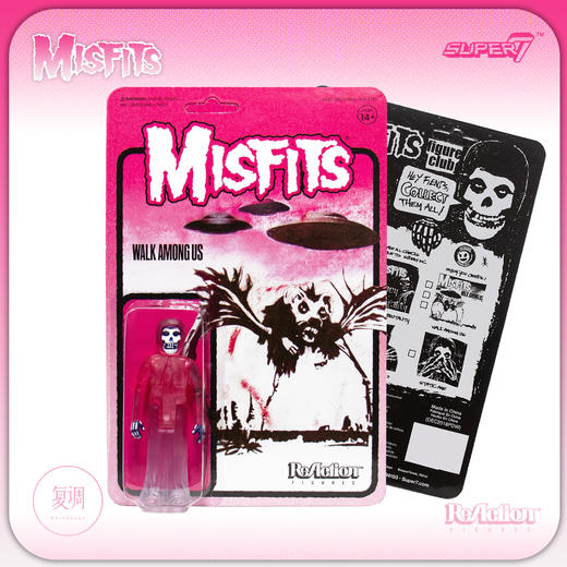 Super7 Misfits Fiend Walk Among Us 复古 挂卡 潮玩 摆件 商品图1