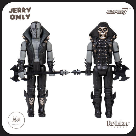 Super7 Misfits Jerry Only 黑金系列1 复古 挂卡 商品图1
