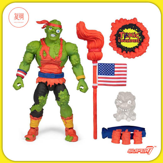 Super7 禁毒卫士 毒魔 终极版 Toxic Crusaders 潮玩 复古 摆件 限定 商品图4